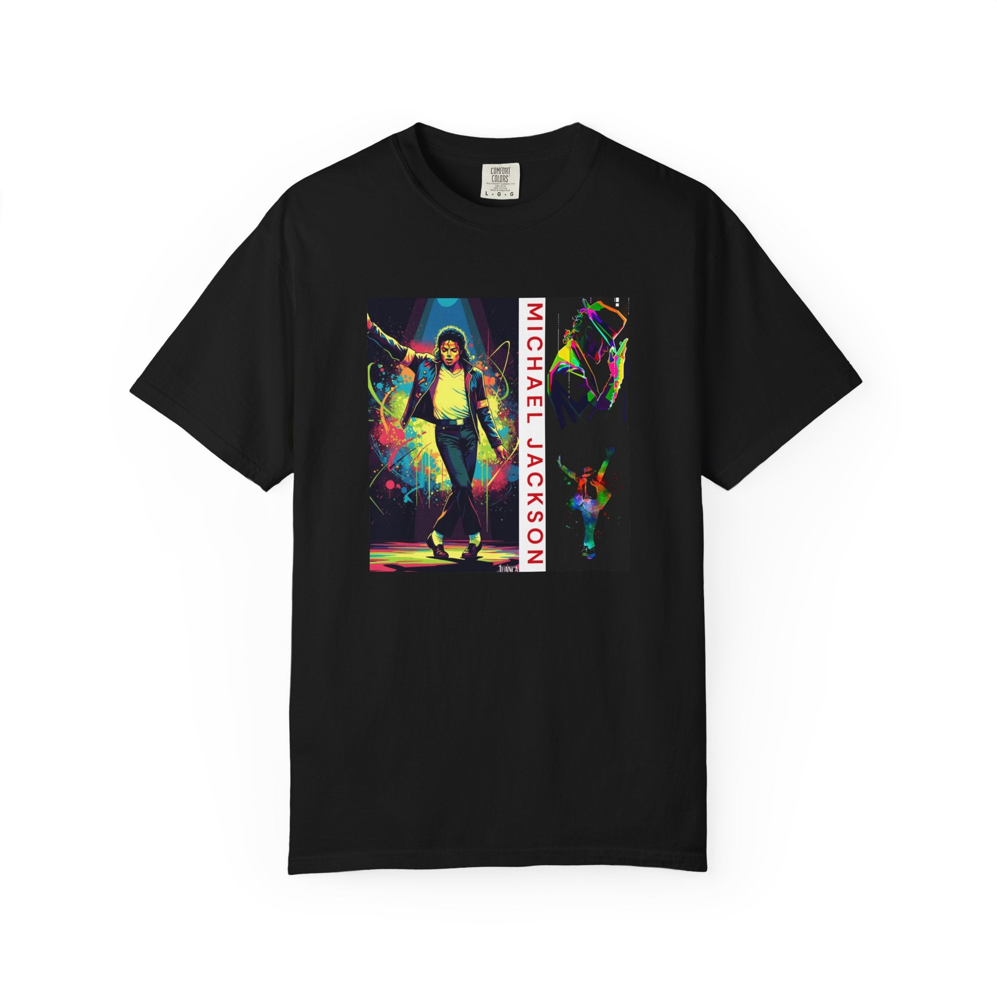 "MICHEL JACSION" T-Shirt —  Retro Neon Edition