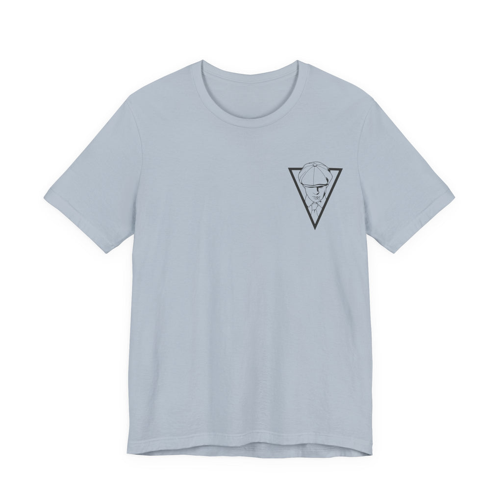 Peaky Blinders Inspired Tee — Silhouette Logo Short Sleeve T-Shirt