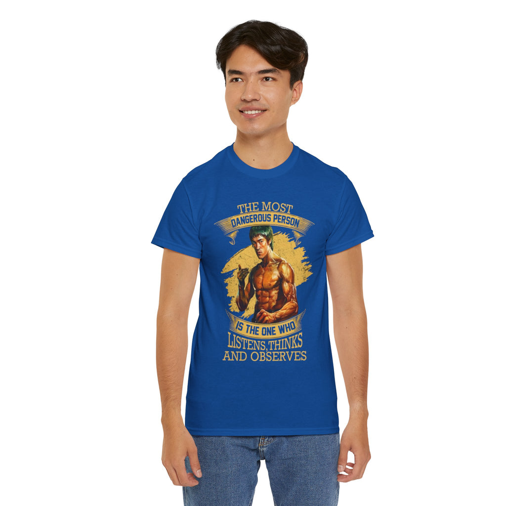 Bruce Lee Tee "Most Dangerous"