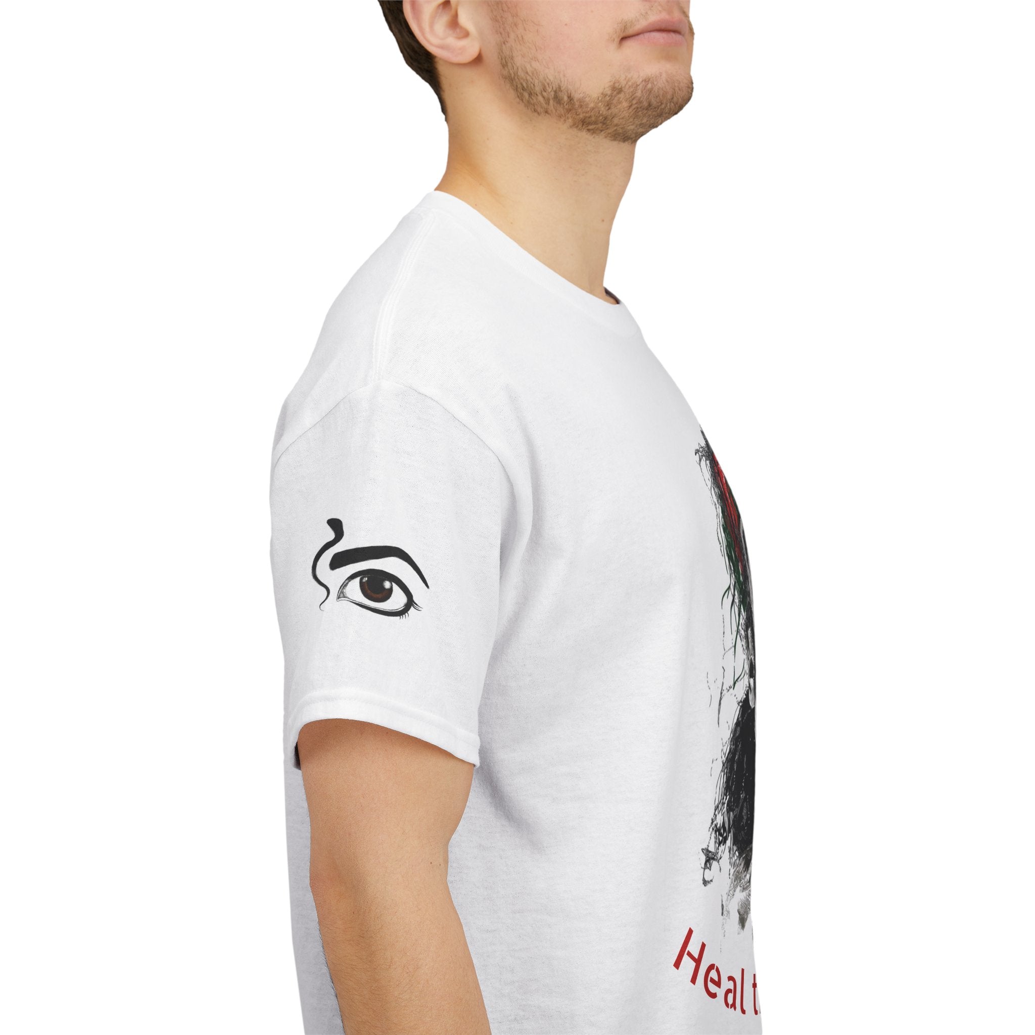 MICHEL JACSION" Heal The World - Unisex Heavy Cotton Tee