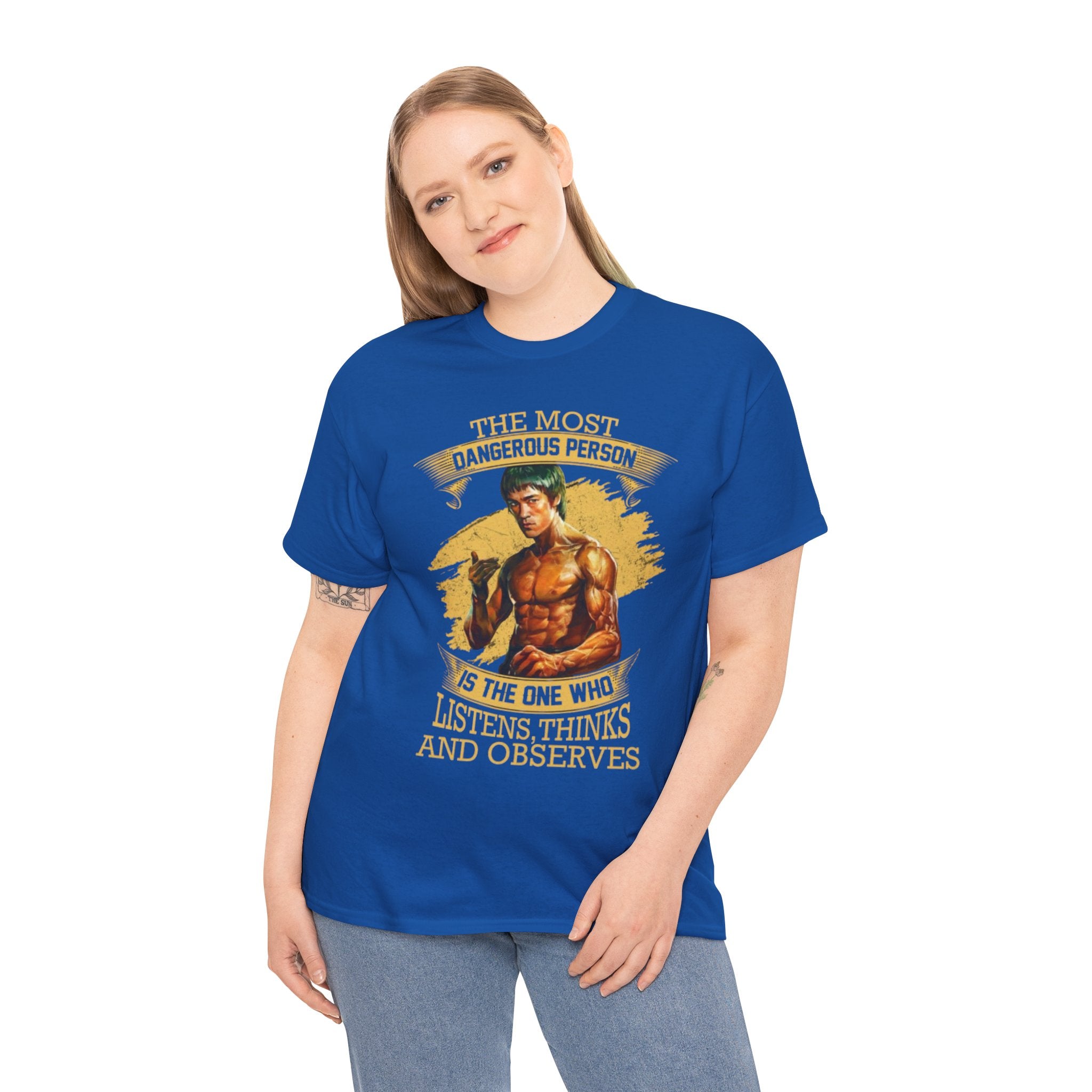 Bruce Lee Tee "Most Dangerous"