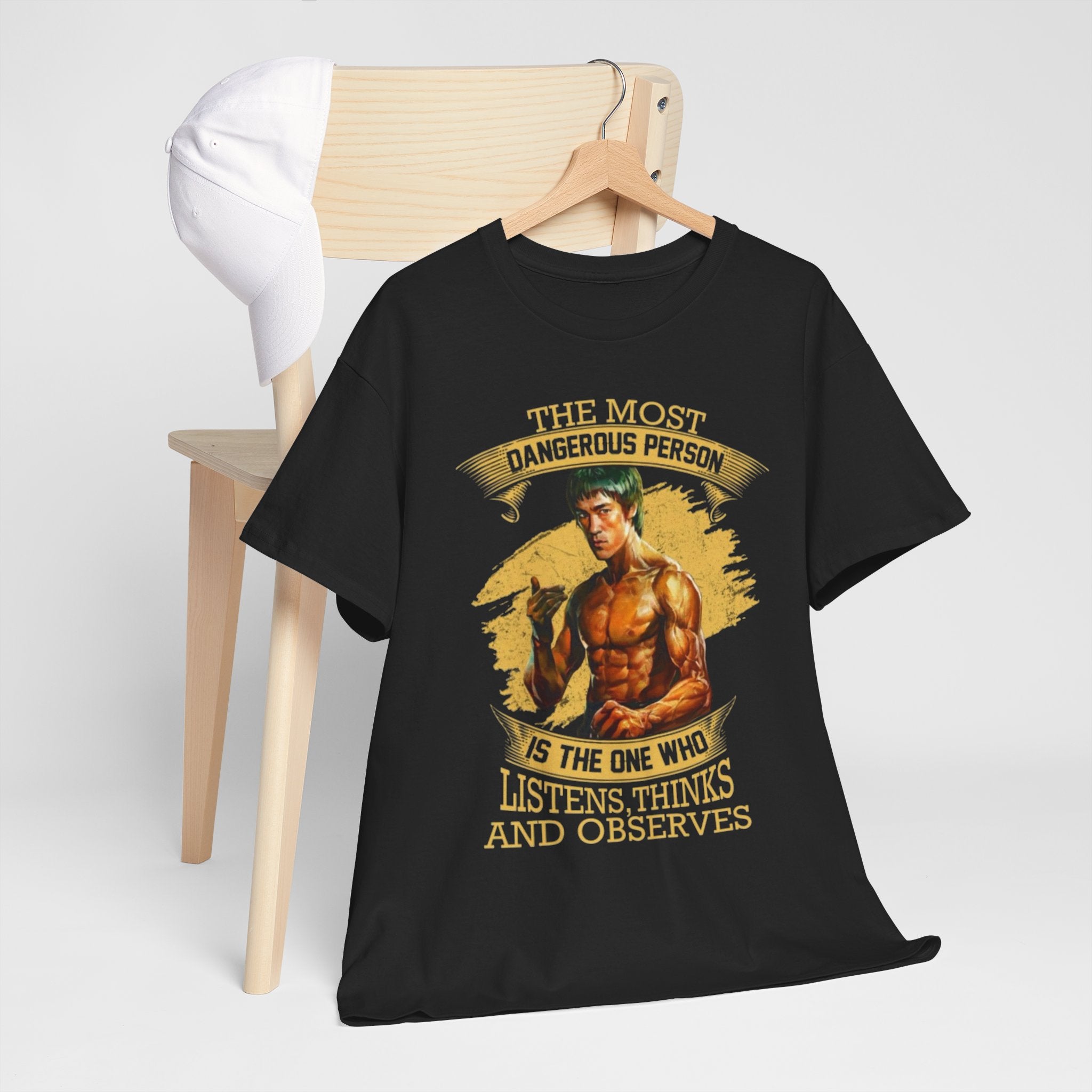 Bruce Lee Tee "Most Dangerous"