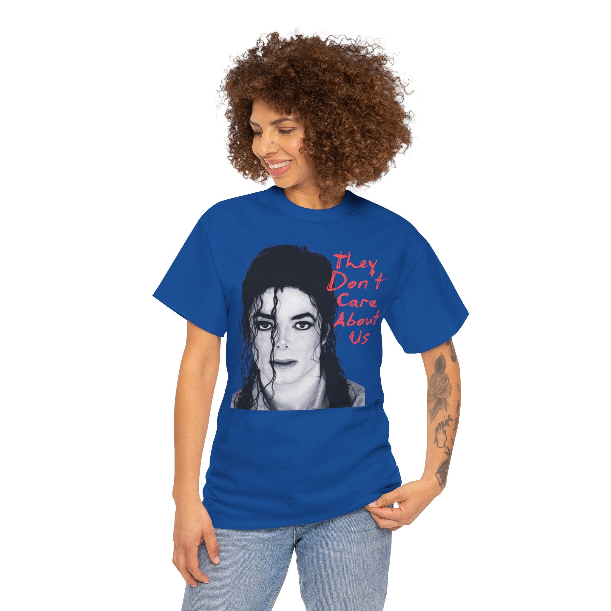 Michael Jackson Tee —  “They Don’t Care About Us”