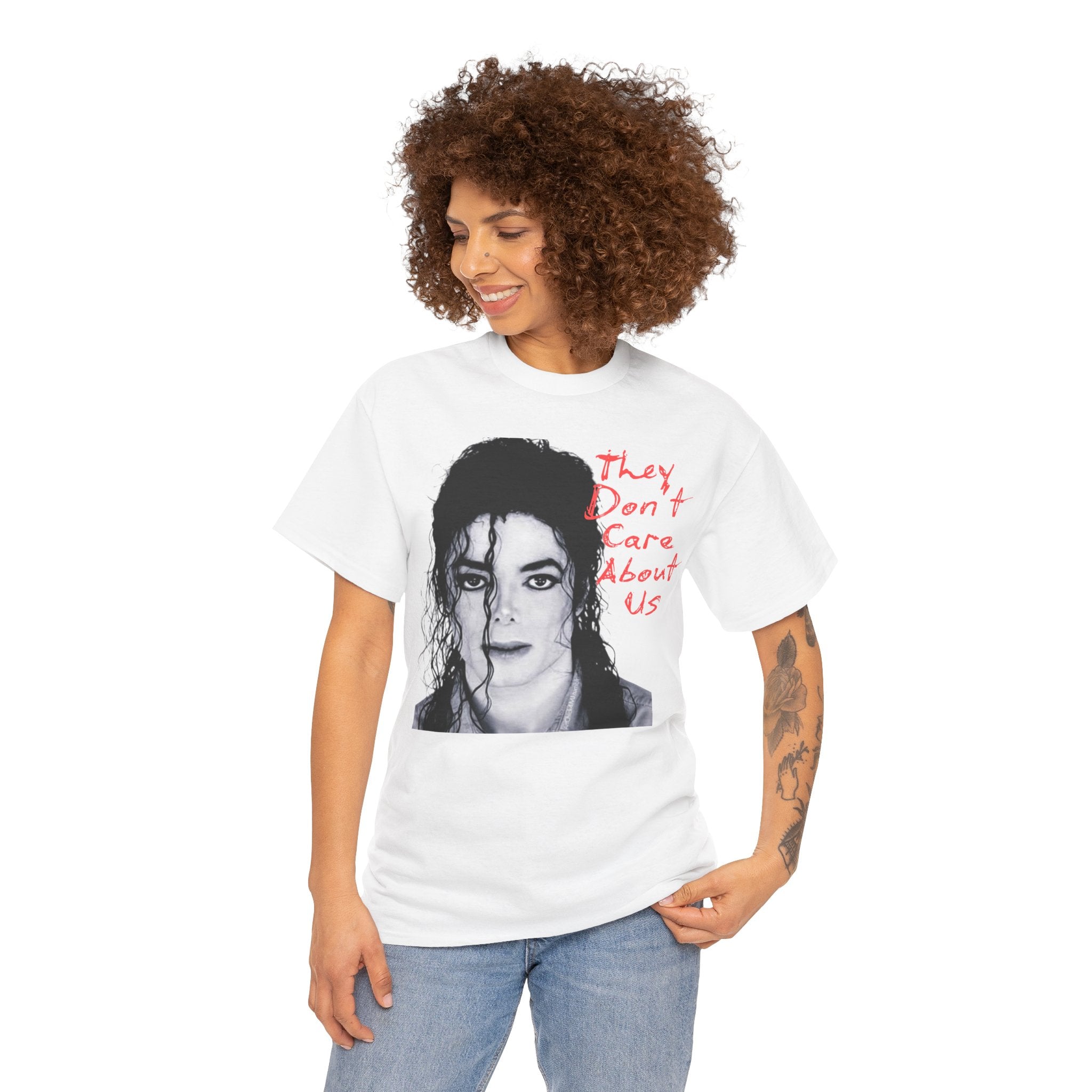 Michael Jackson Tee —  “They Don’t Care About Us”