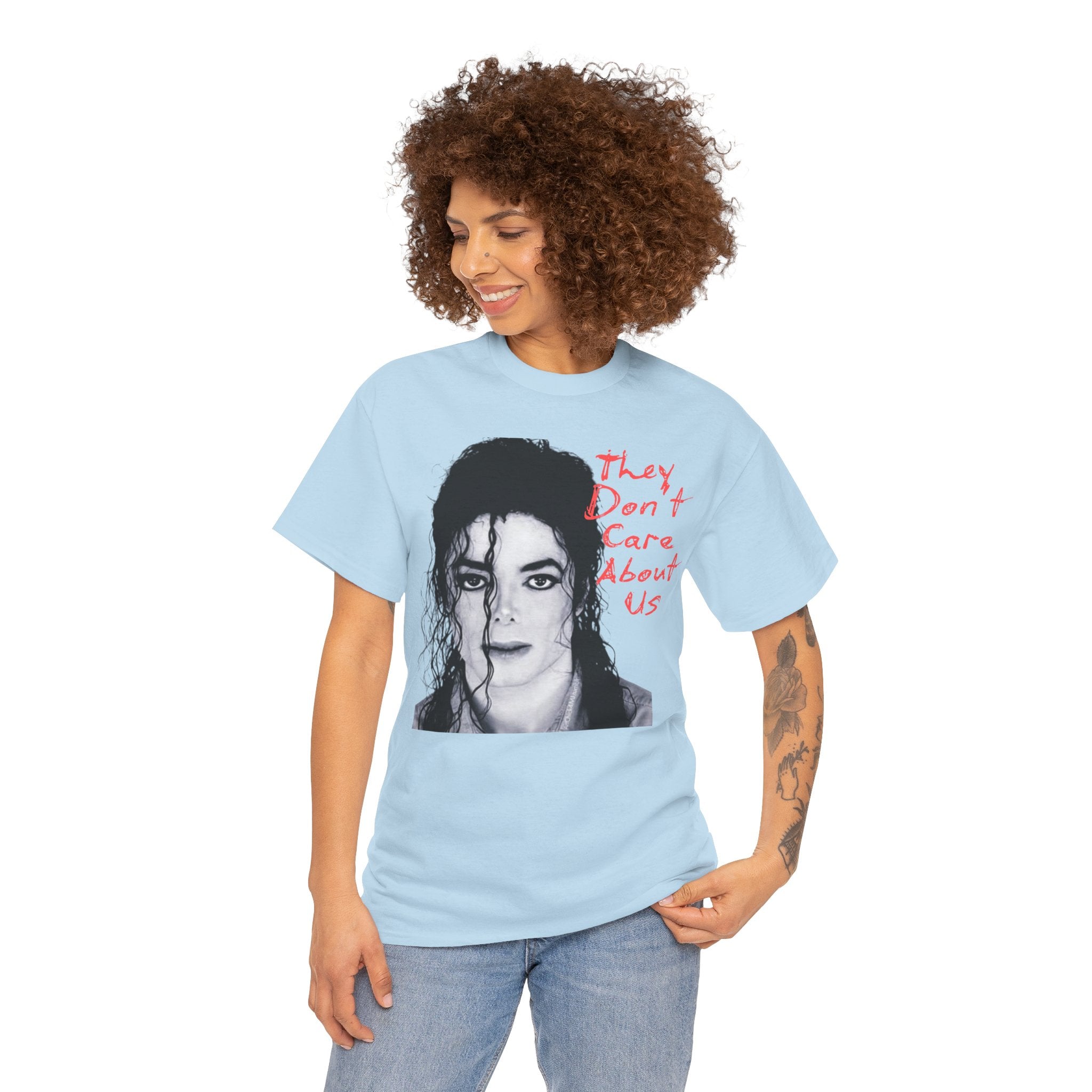 Michael Jackson Tee —  “They Don’t Care About Us”